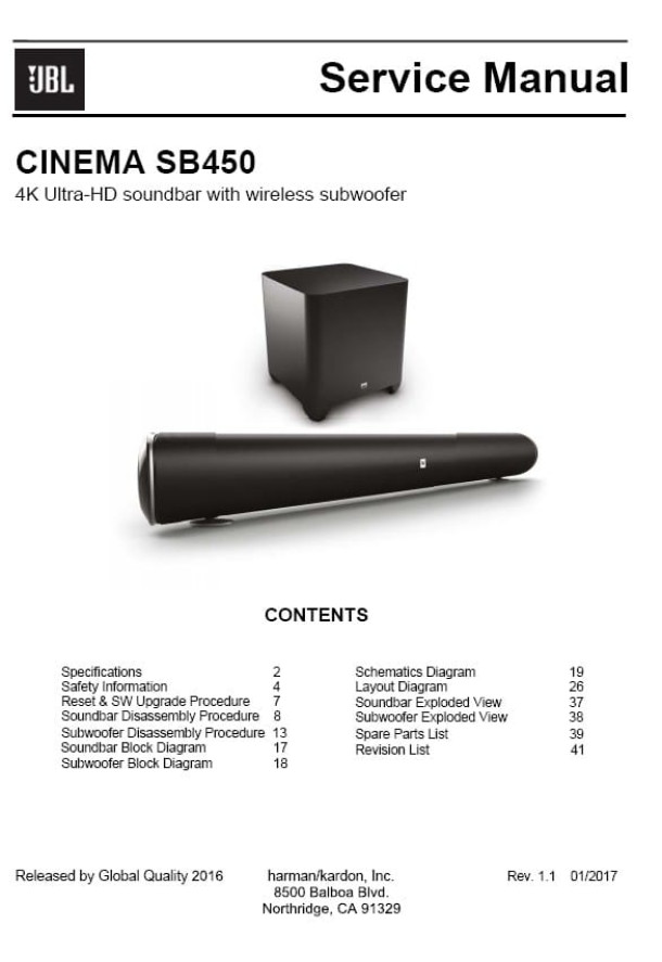 Cinema SB450 Rev.1.1